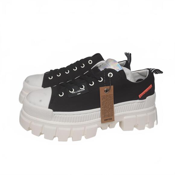 Palladium Revolt LO TX Women's Black -Vegan Size 8.5 - Picture 1 of 5